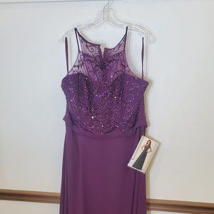 Beaded Halter Dress